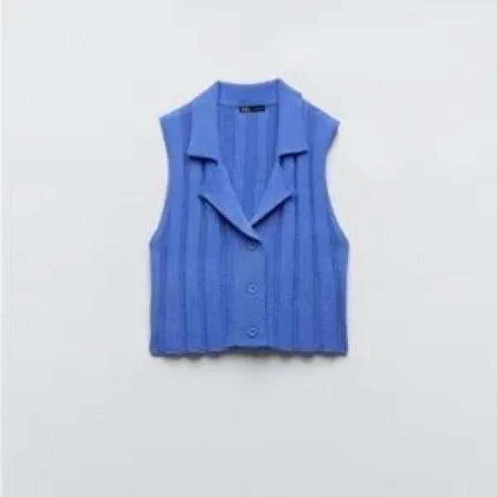 ZARA SIZE S COLLARED TANK